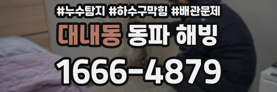 대내동 동파 해빙