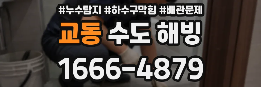 교동 수도 해빙