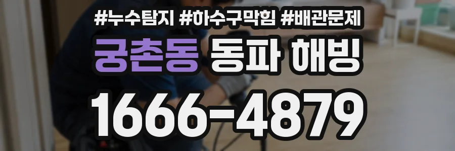 궁촌동 동파 해빙