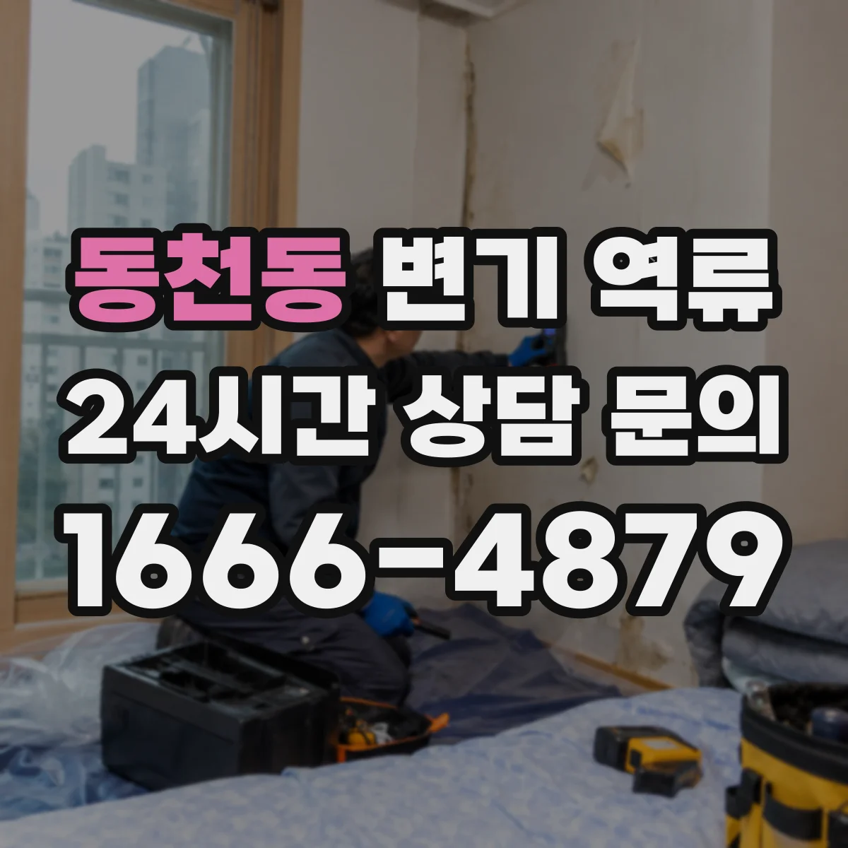 동천동 변기 역류