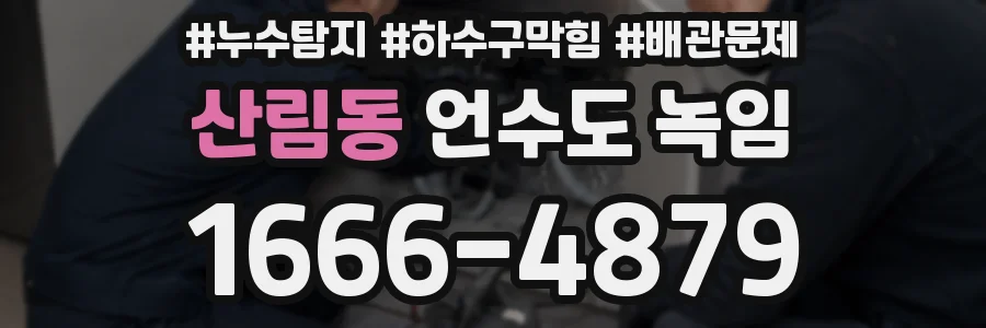 산림동 언수도 녹임