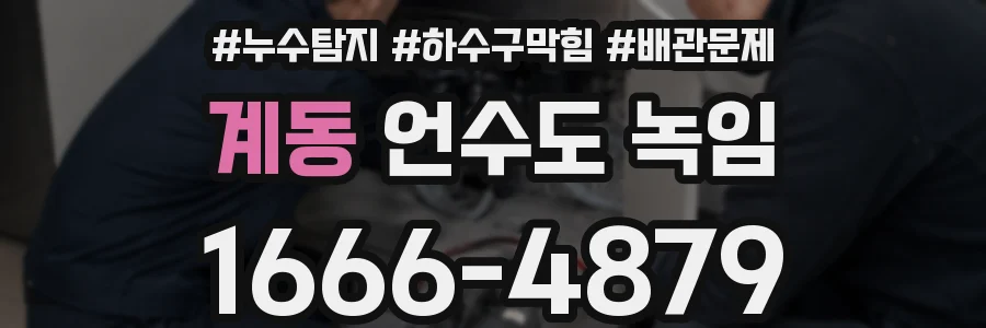 계동 언수도 녹임