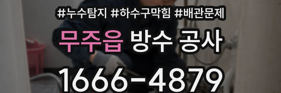 무주읍 방수 공사