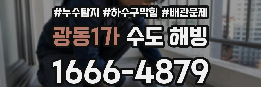 광동1가 수도 해빙