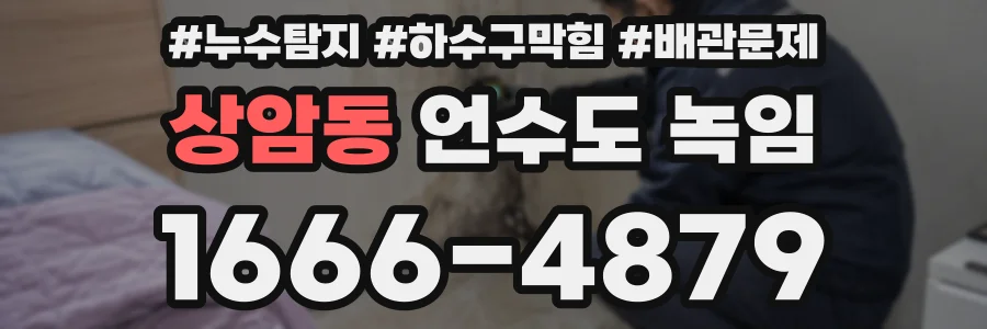 상암동 언수도 녹임