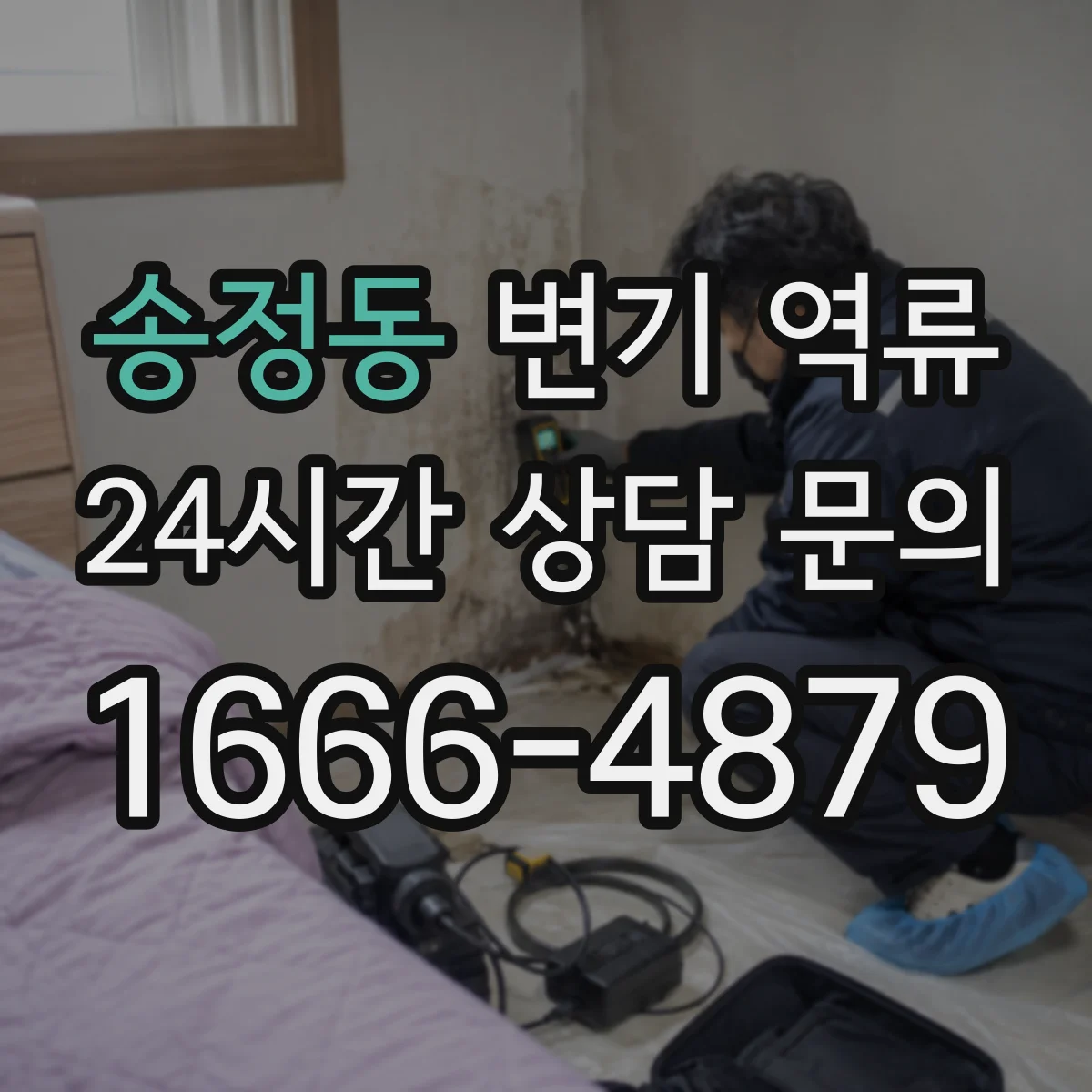 송정동 변기 역류