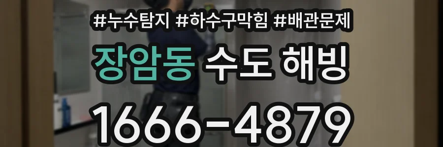 장암동 수도 해빙