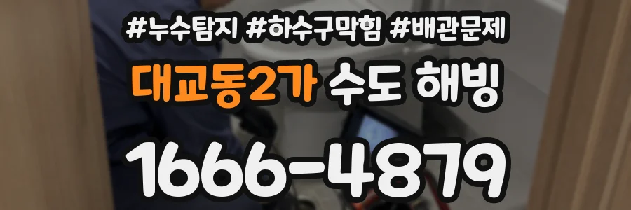 대교동2가 수도 해빙