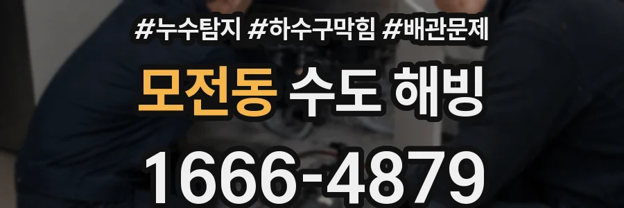 모전동 수도 해빙