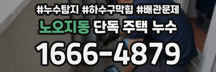 노오지동 단독 주택 누수