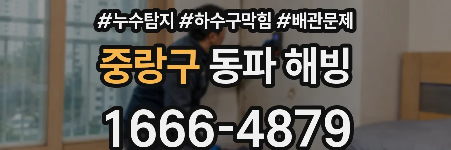 중랑구 동파 해빙