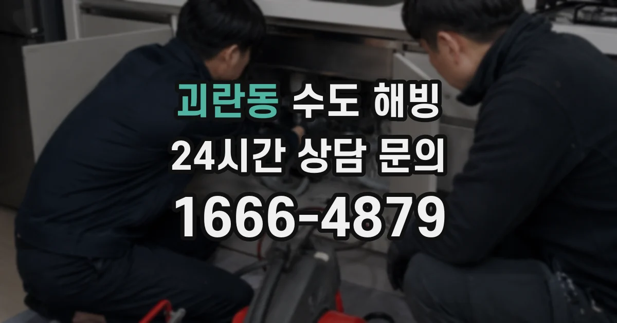괴란동 수도 해빙