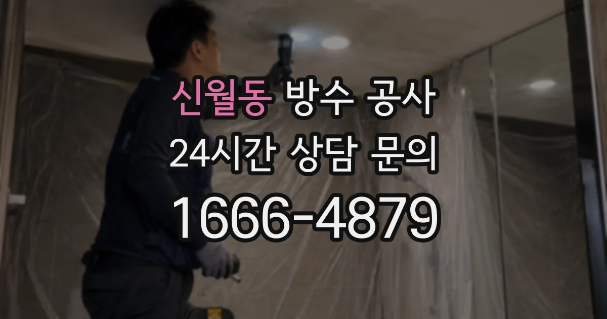 신월동 방수 공사