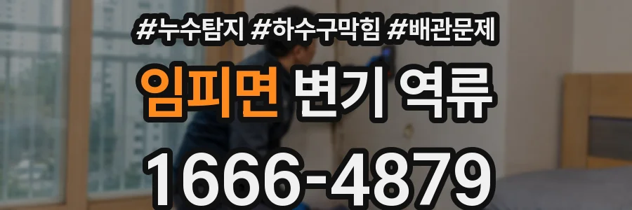 임피면 변기 역류
