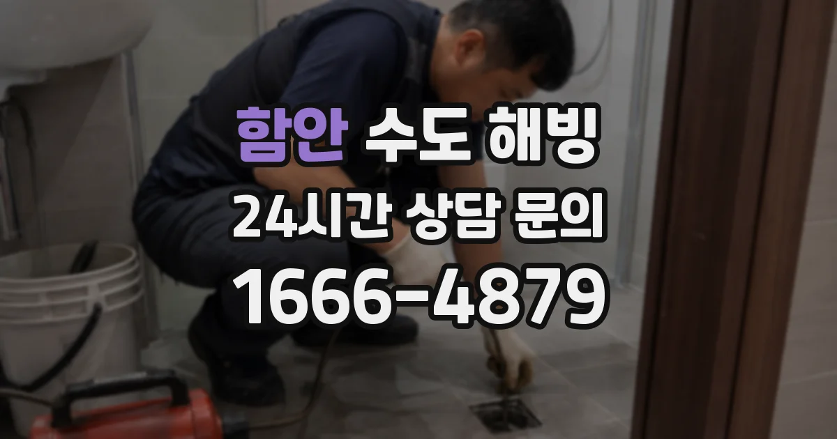 함안 수도 해빙