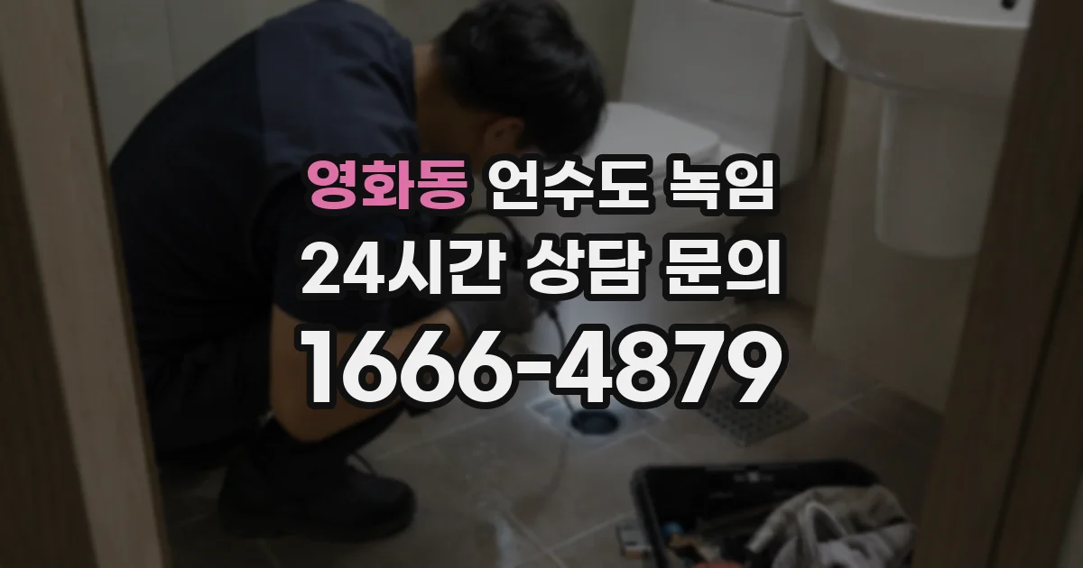 영화동 언수도 녹임