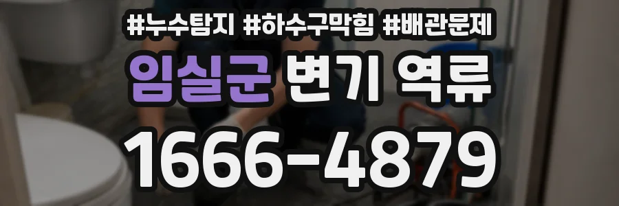 임실군 변기 역류