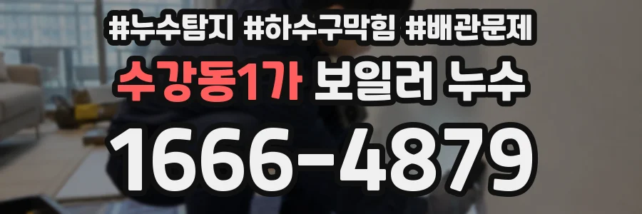 수강동1가 보일러 누수