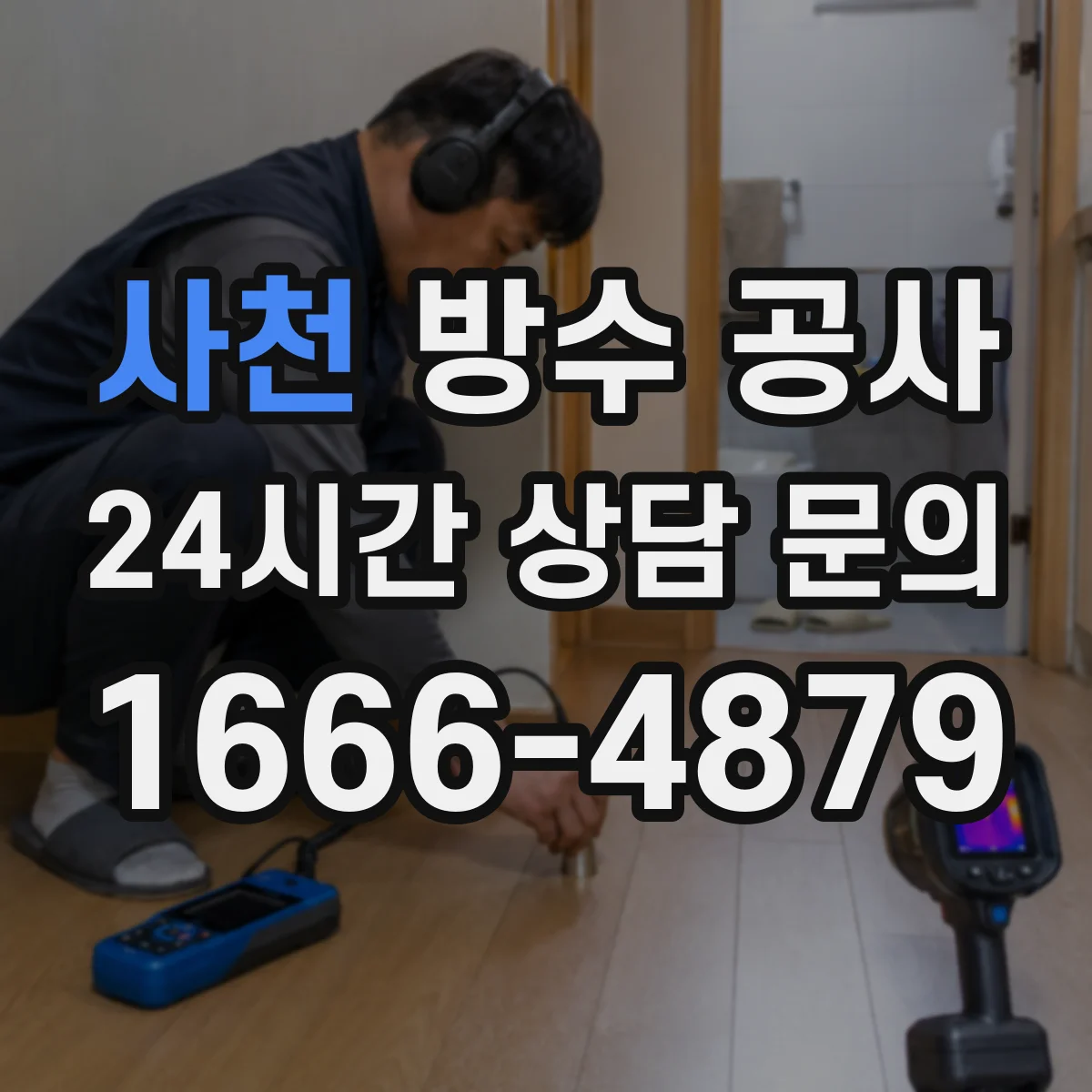 사천 방수 공사 실외 누수 흔한 지점과 줄눈·균열 보강 대책