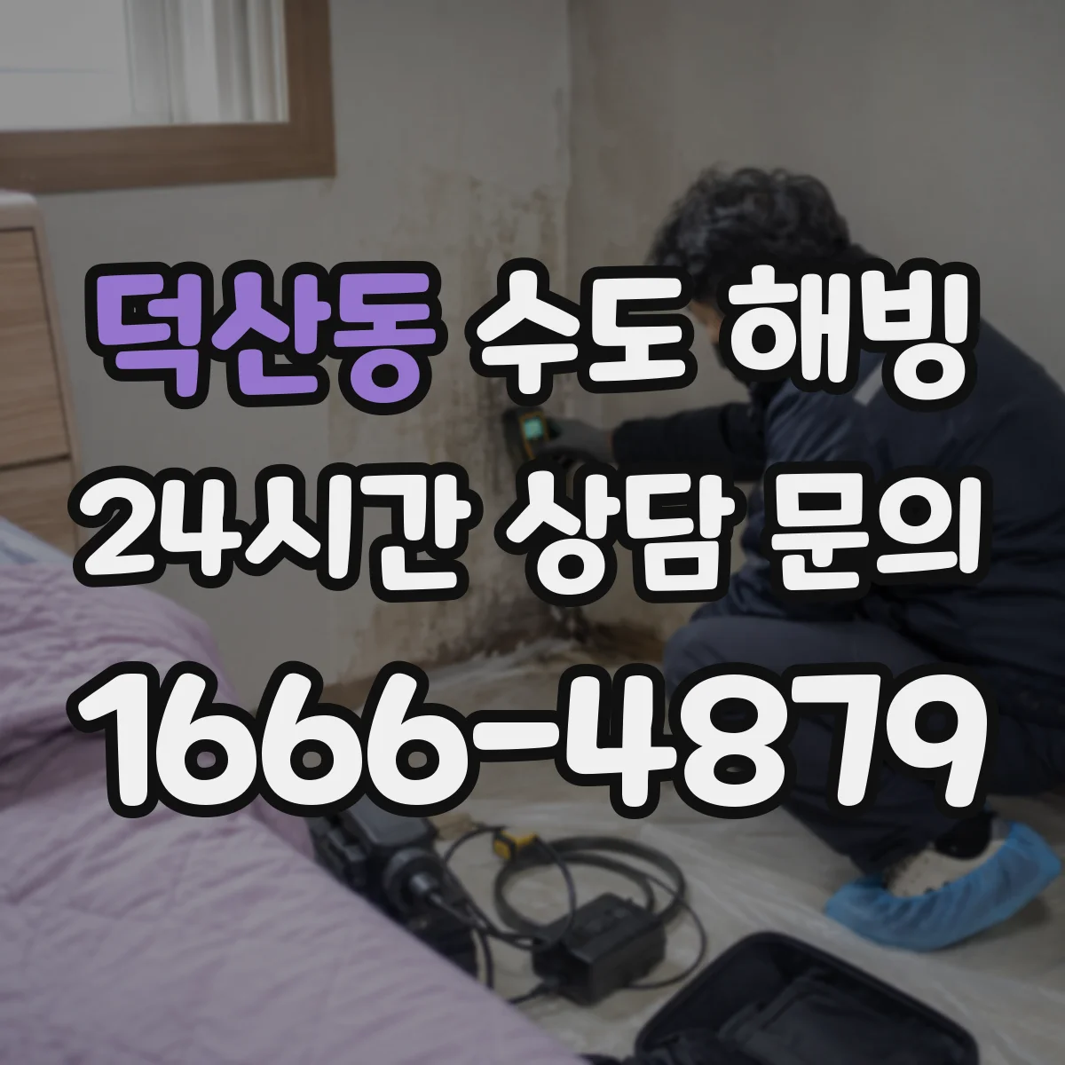 덕산동 수도 해빙