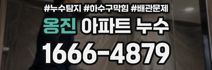 옹진 아파트 누수
