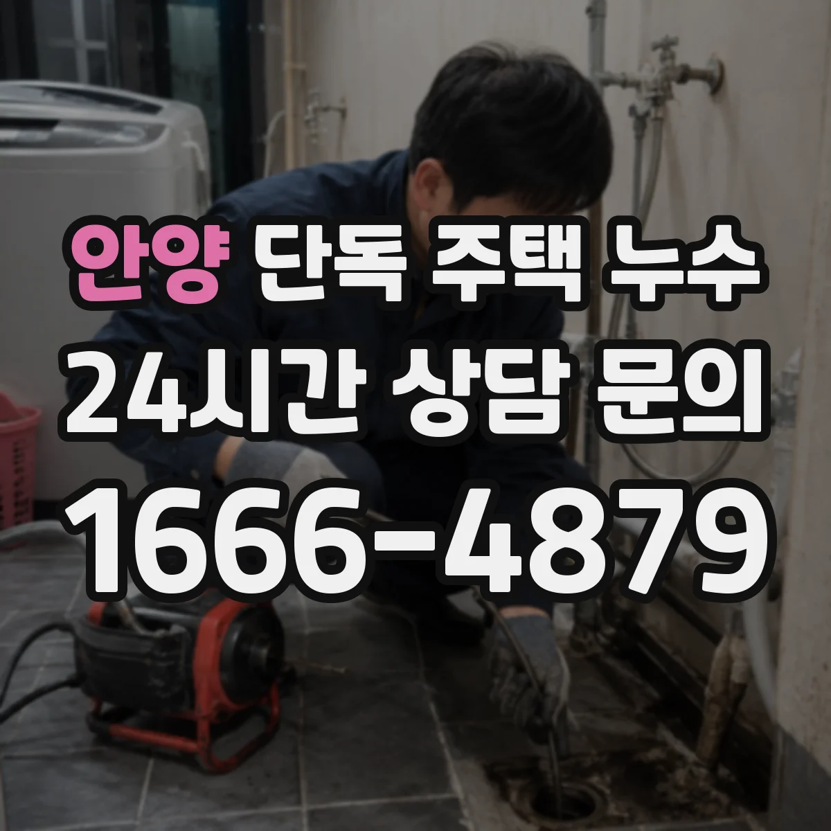안양 단독 주택 누수 욕실 배수 주변에서 반복되는 물기