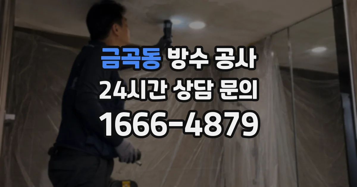 금곡동 방수 공사