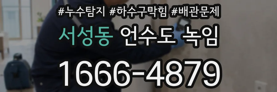 서성동 언수도 녹임