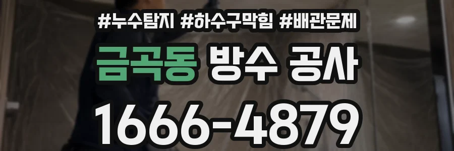 금곡동 방수 공사