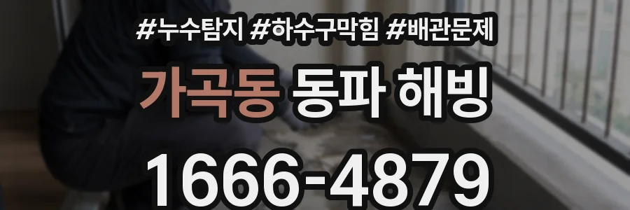 가곡동 동파 해빙