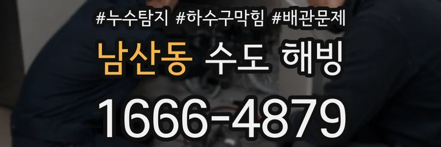 남산동 수도 해빙