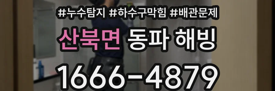 산북면 동파 해빙