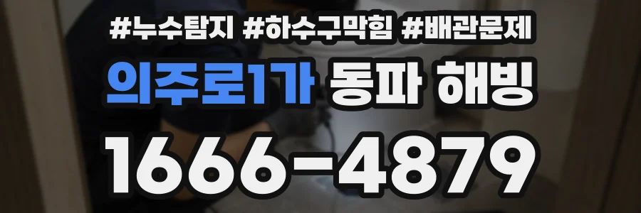 의주로1가 동파 해빙