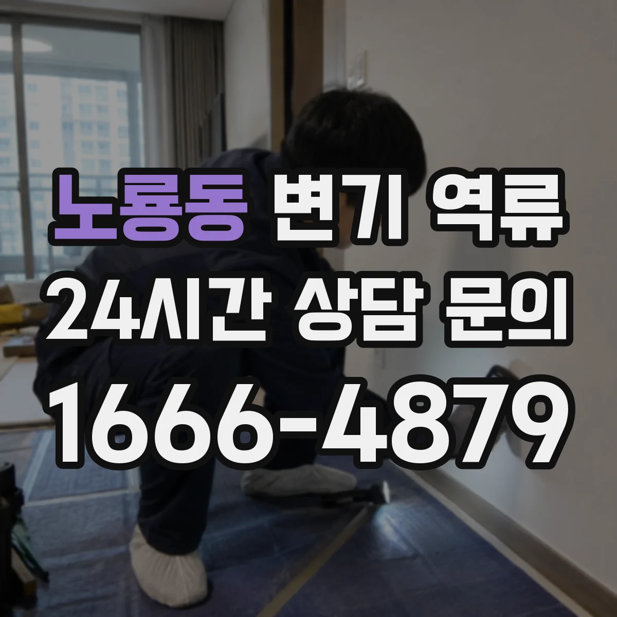 노룡동 변기 역류