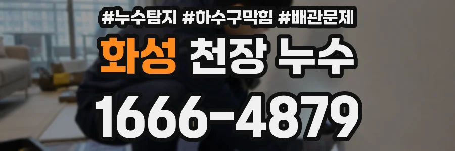 화성 천장 누수