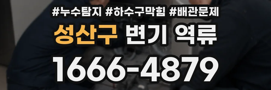 성산구 변기 역류