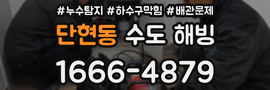 단현동 수도 해빙