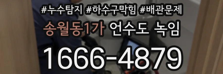 송월동1가 언수도 녹임