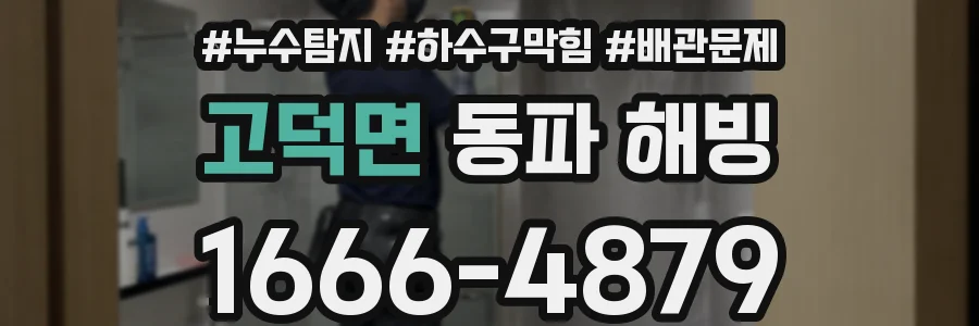 고덕면 동파 해빙