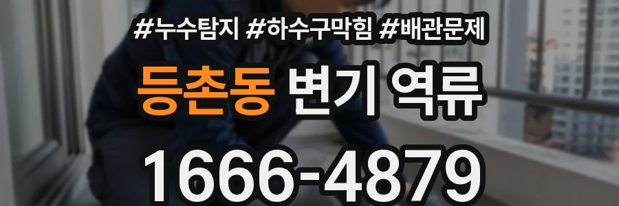 등촌동 변기 역류