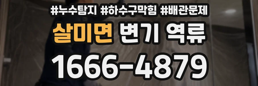 살미면 변기 역류