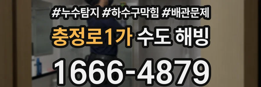 충정로1가 수도 해빙