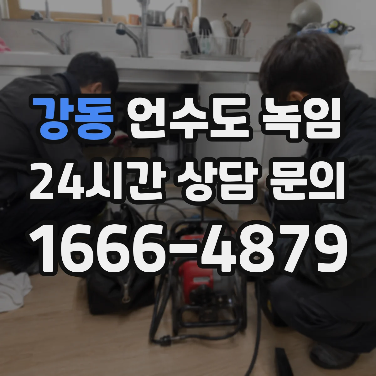 강동 언수도 녹임