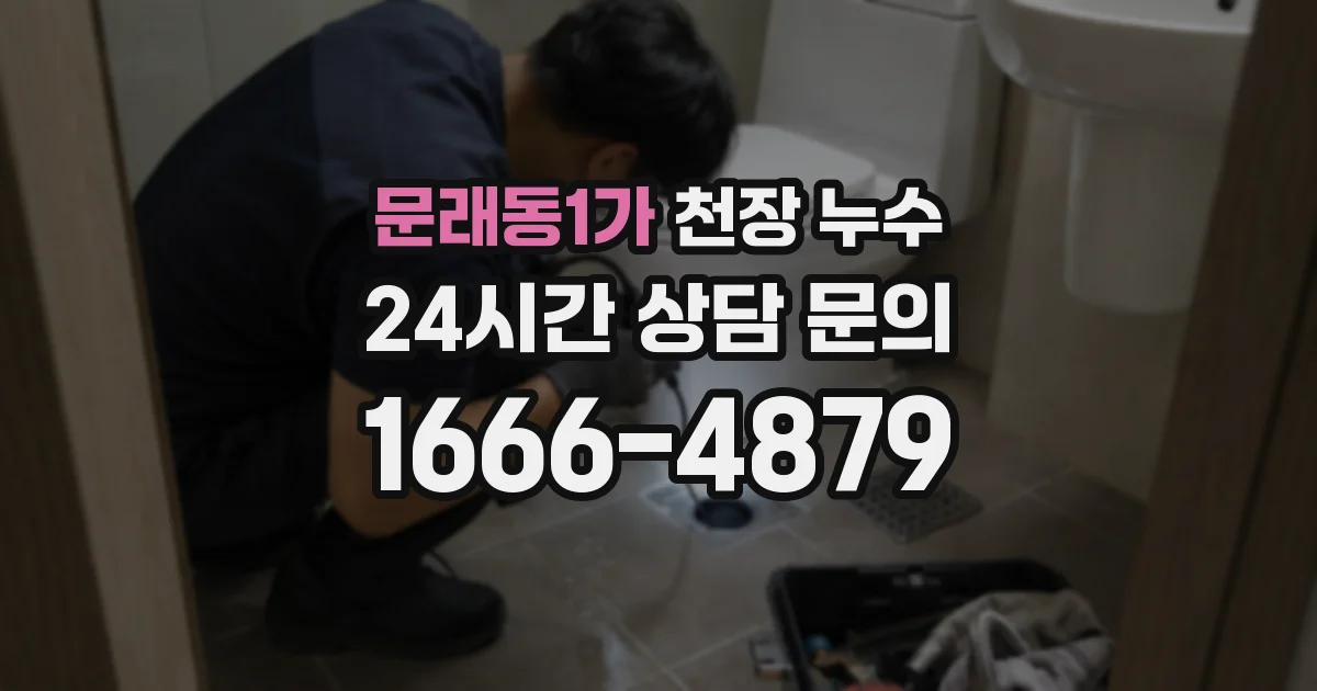 문래동1가 천장 누수