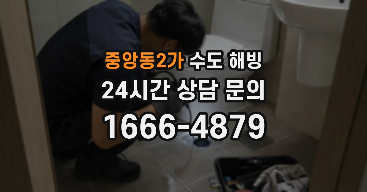 중앙동2가 수도 해빙