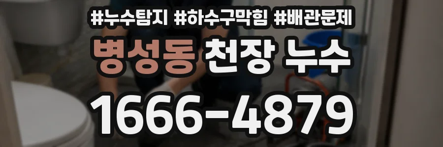 병성동 천장 누수