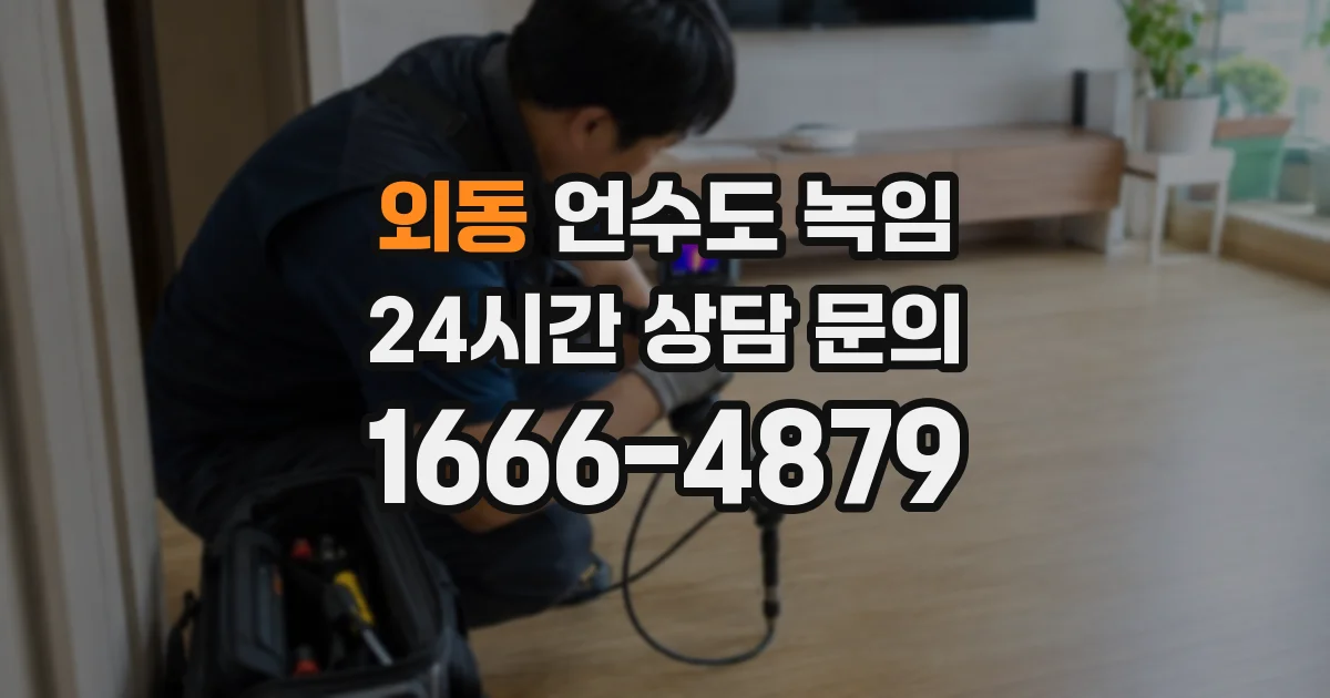 외동 언수도 녹임