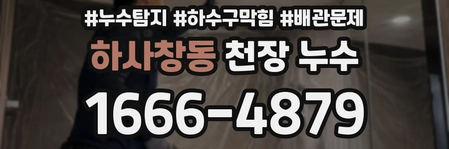 하사창동 천장 누수