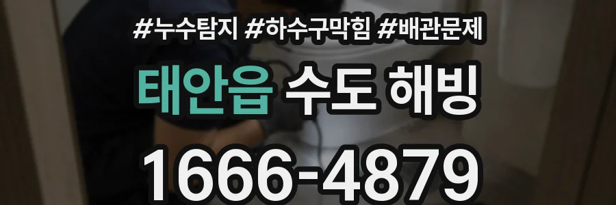 태안읍 수도 해빙