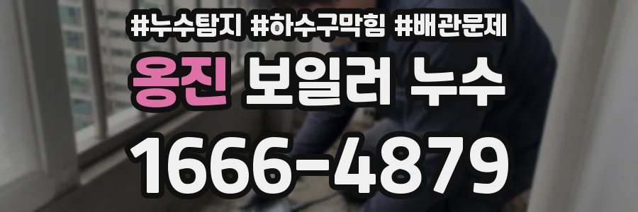 옹진 보일러 누수